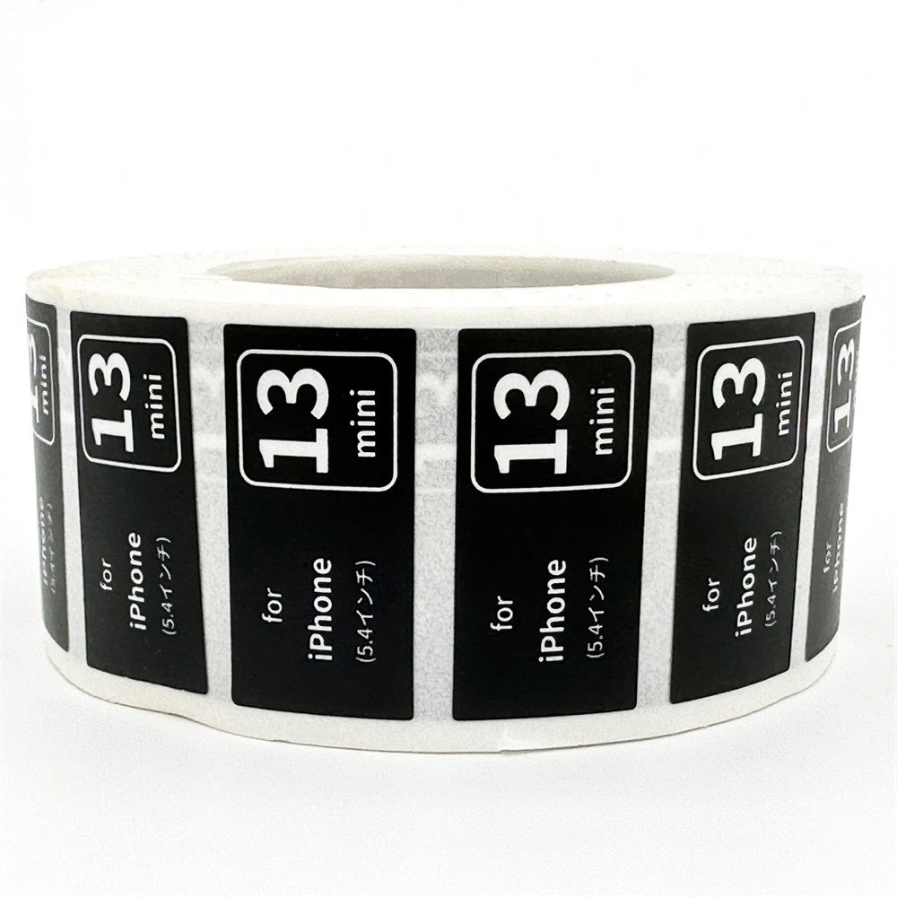 Custom Private Design Matt Finish Printing Self-adhesive Rectangle Shape Roll Pvc Stickers