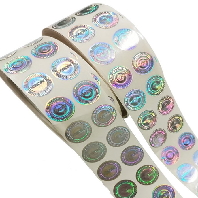 Custom Genuine Anti-counterfeit Label Hologram Print Seal Laser Hologram Sticker Security Label