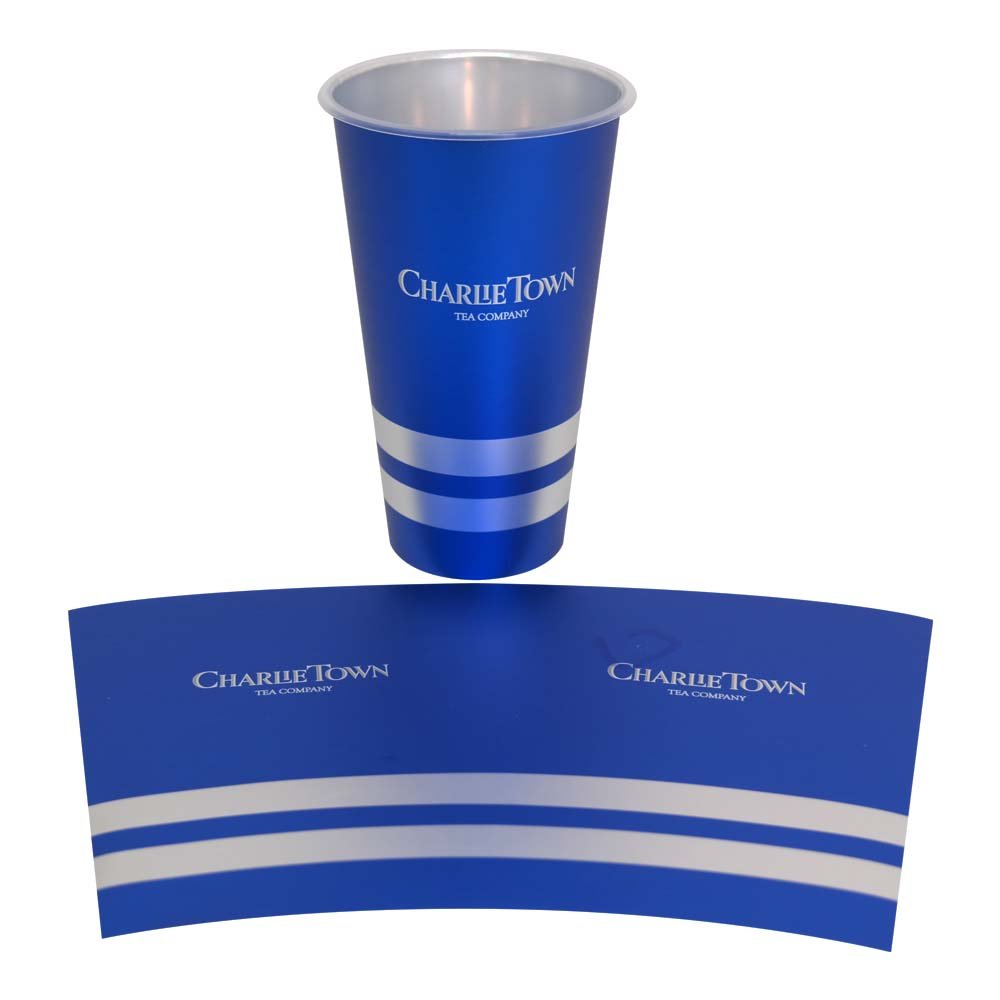 Printing Logo In Mould Label For Plastic Cup Custom IML Glossy film Shaker Cup