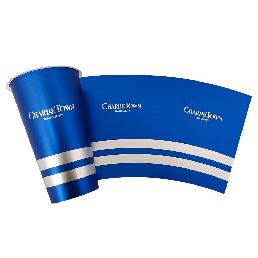Printing Logo In Mould Label For Plastic Cup Custom IML Glossy film Shaker Cup