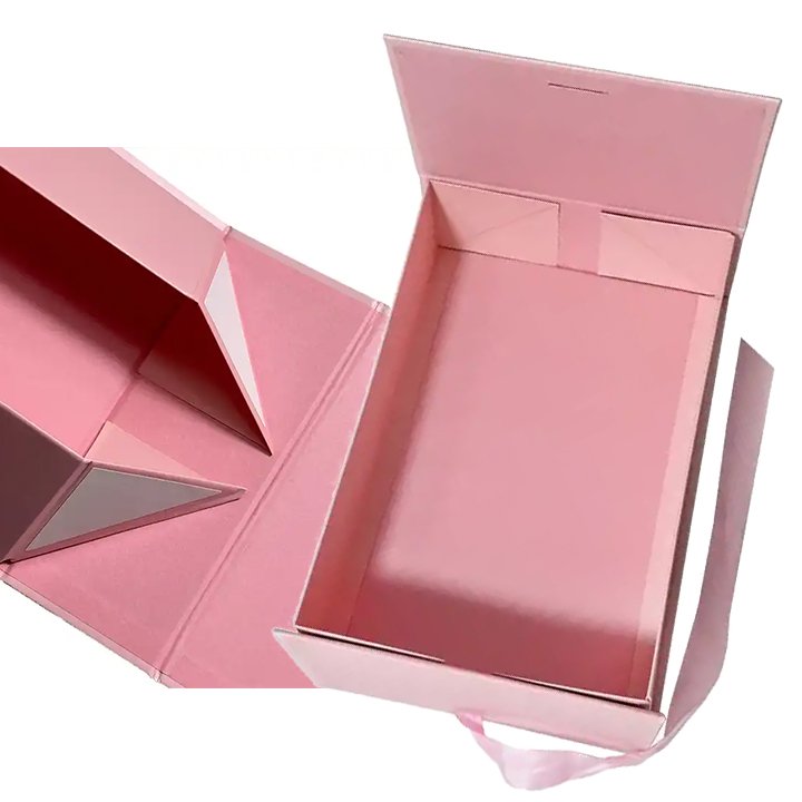 Custom Logo Deluxe Magnetic Flap Garment Folding Paper Gift Boxes Magnetic Closure Gift Boxes Double Door Design Sensational