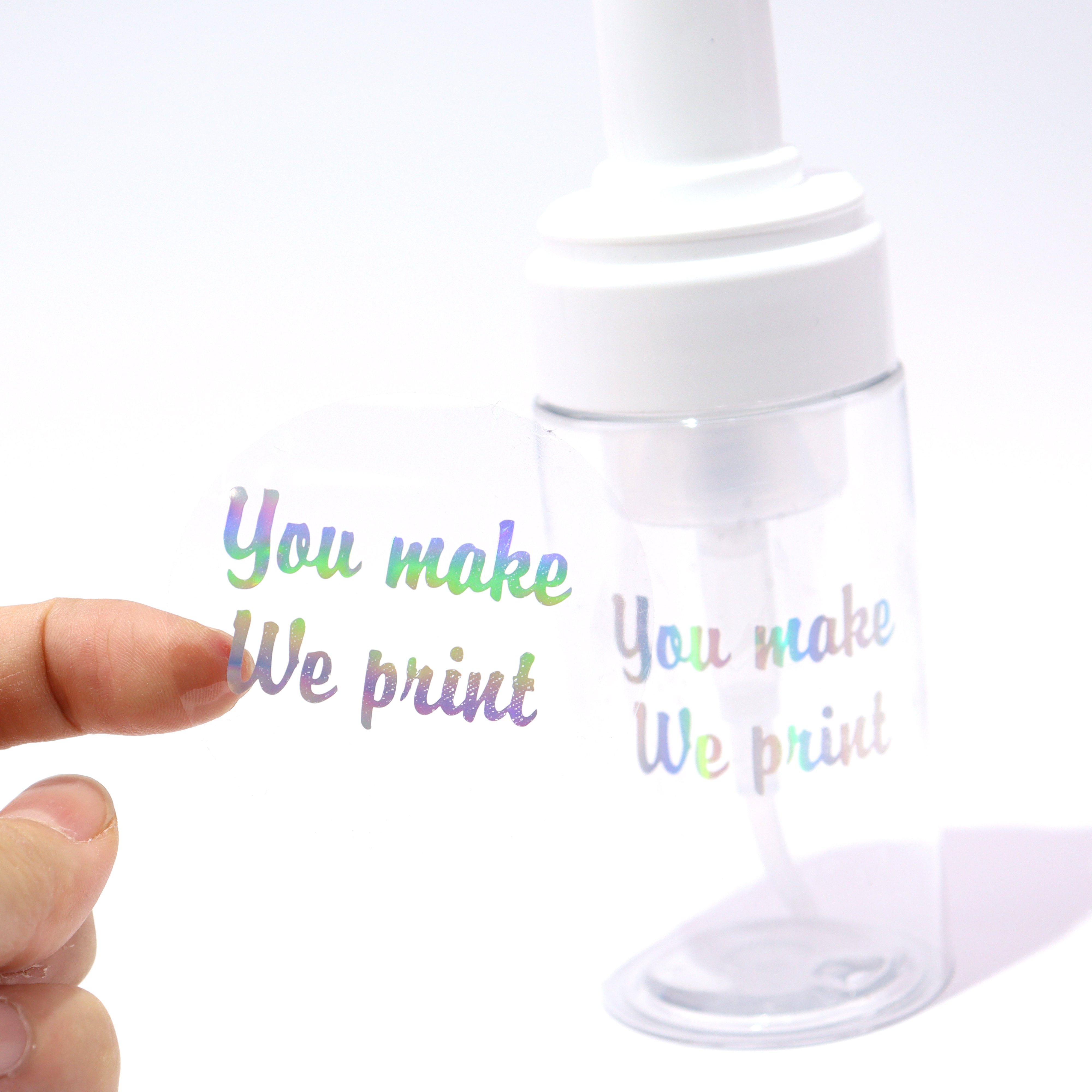 Custom Design Logo Waterproof Oilproof Cosmetic Perfume Bottle Gold Foil Vial Sticker 10ml vial labels