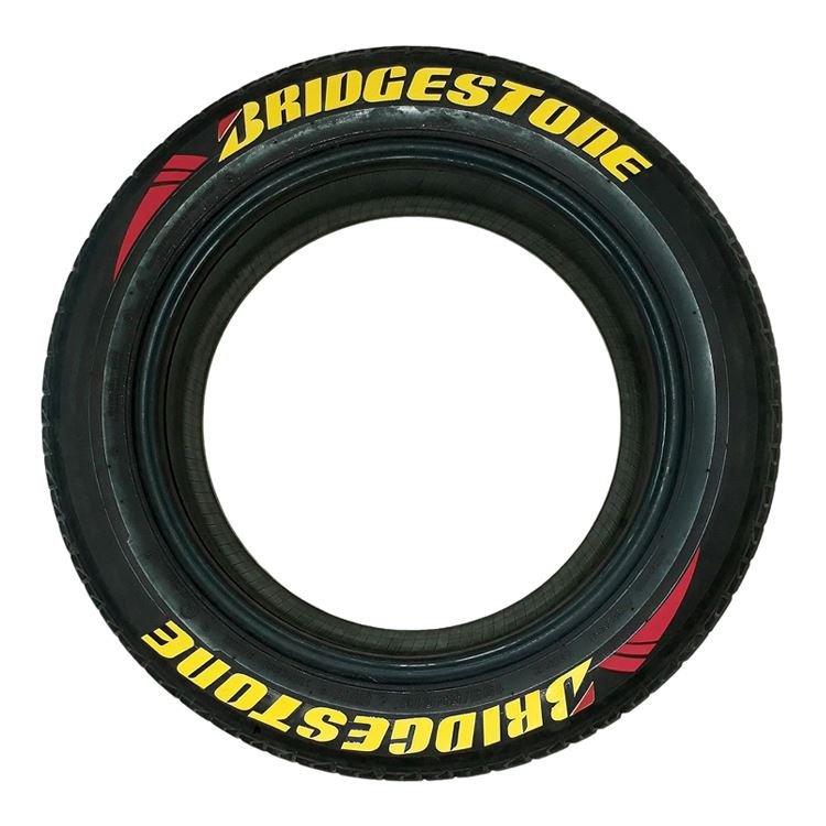 Manufacture High Quality Custom Tyre Stickers Waterproof Tyre Vulcanization Motorcycle Labels