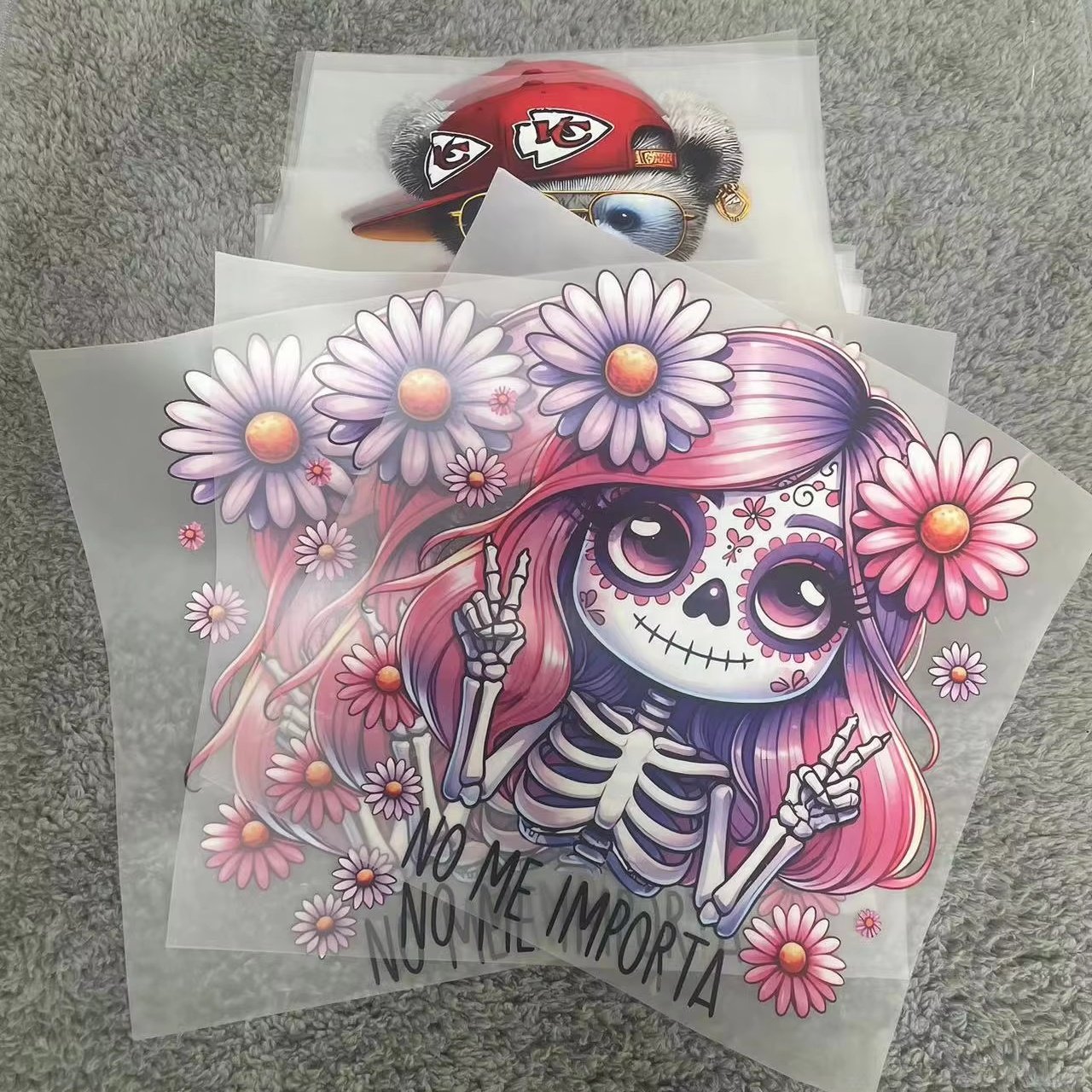 Factory customization heat Transfer Stickers For Tshirts heat Transfer Vinyl Manufacturers Dtf Transfers ready To Ship