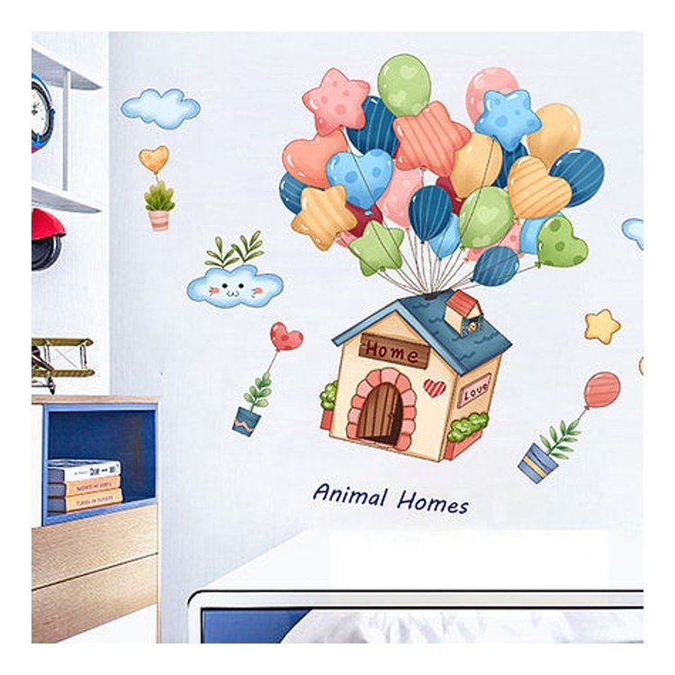 Home Interior wall stickers home decoration flower sticker Decoration Stickers Indoor Multi-style self-adhesive wall