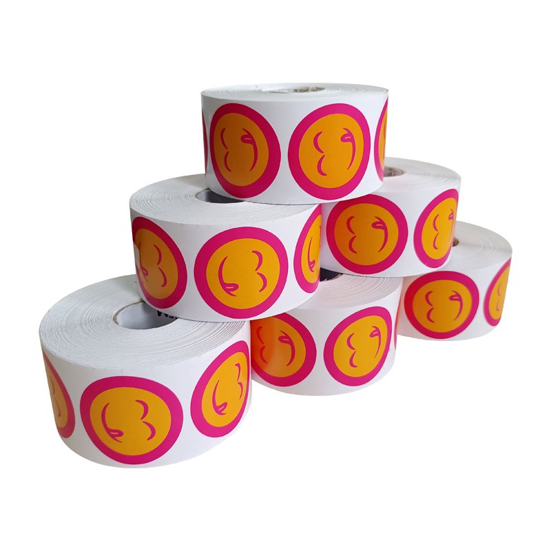 Eggshell label egg shell custom blank anticounterfeit a4 white vinyl eggshell sticker paper sheet or roll