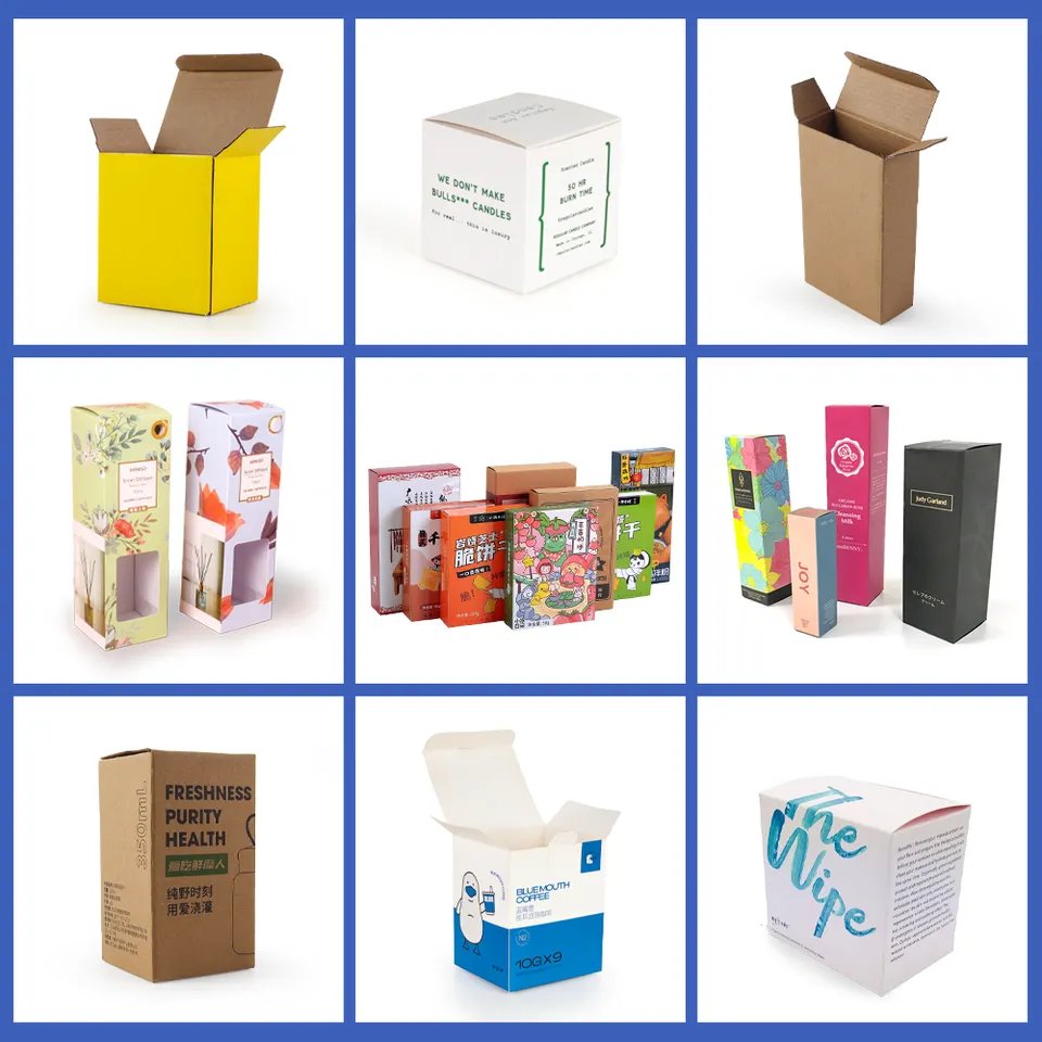 Factory Price Manufacturer Hologram Paper Print Cardboard Magnet Packing Box For Wine