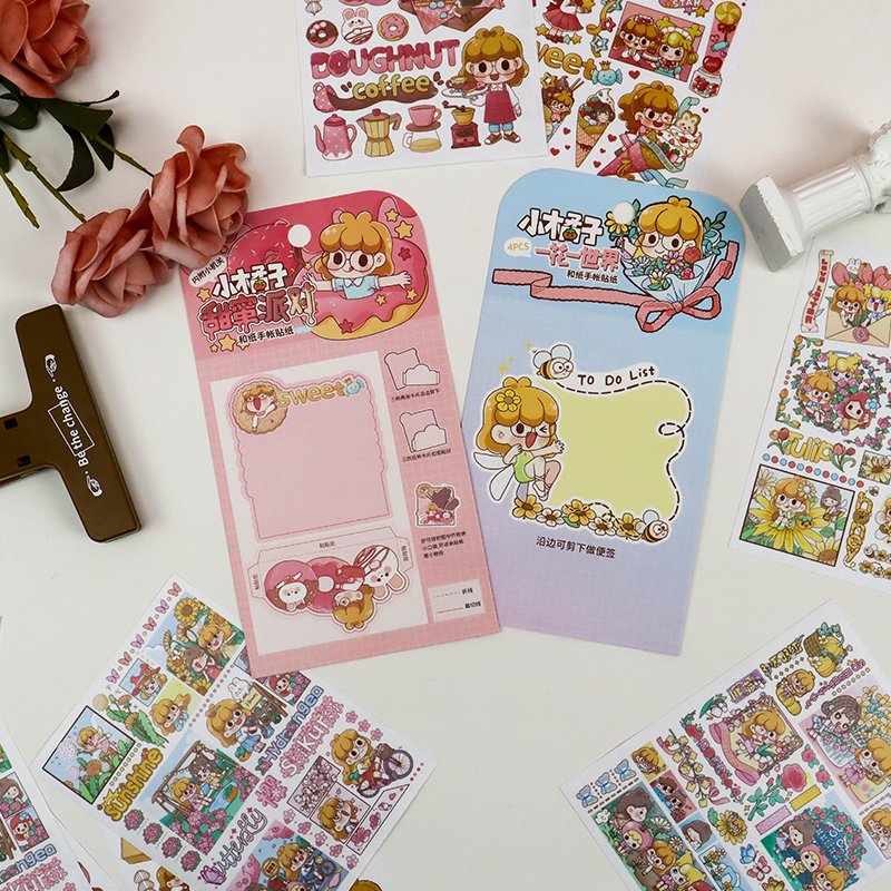 DIY Diary stickers Cute Cartoon Washi stickers DIY Self-Adhesive Washi Stickers For Kids