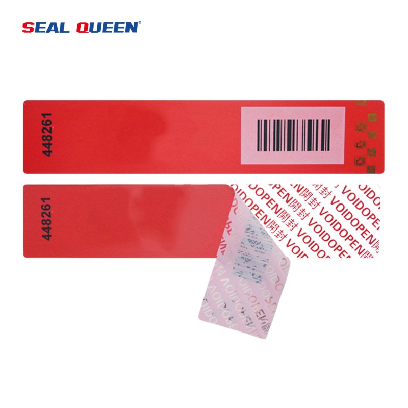 Custom Printing Tampered Proof Seal Label Logo Security Warranty Void Sticker Tamper Evident Labels