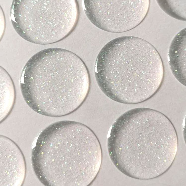 [ Exceptional Durability ]Accept Custom Rhinestone Sticker Bling Glue Dripping pixie dust glitter vinyl Glitter Stickers