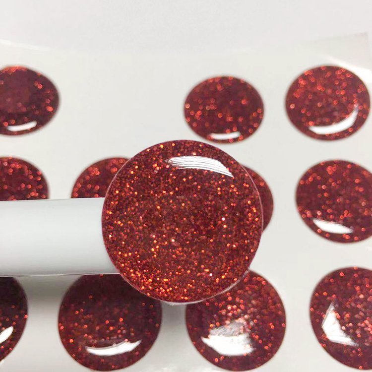 [ Exceptional Durability ]Accept Custom Rhinestone Sticker Bling Glue Dripping pixie dust glitter vinyl Glitter Stickers