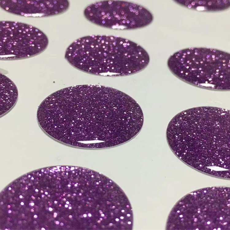 [ Exceptional Durability ]Accept Custom Rhinestone Sticker Bling Glue Dripping pixie dust glitter vinyl Glitter Stickers