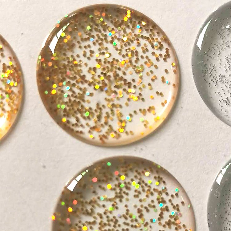 [ Exceptional Durability ]Accept Custom Rhinestone Sticker Bling Glue Dripping pixie dust glitter vinyl Glitter Stickers
