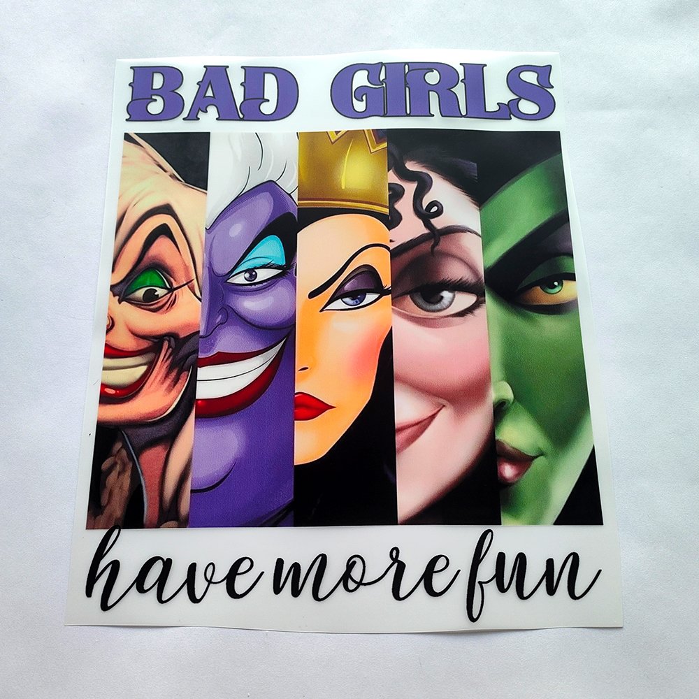 wholesale custom halloween designs screen print plastisol dtf vinyl sticker logo ghost boo DTF heat transfers for t shirts