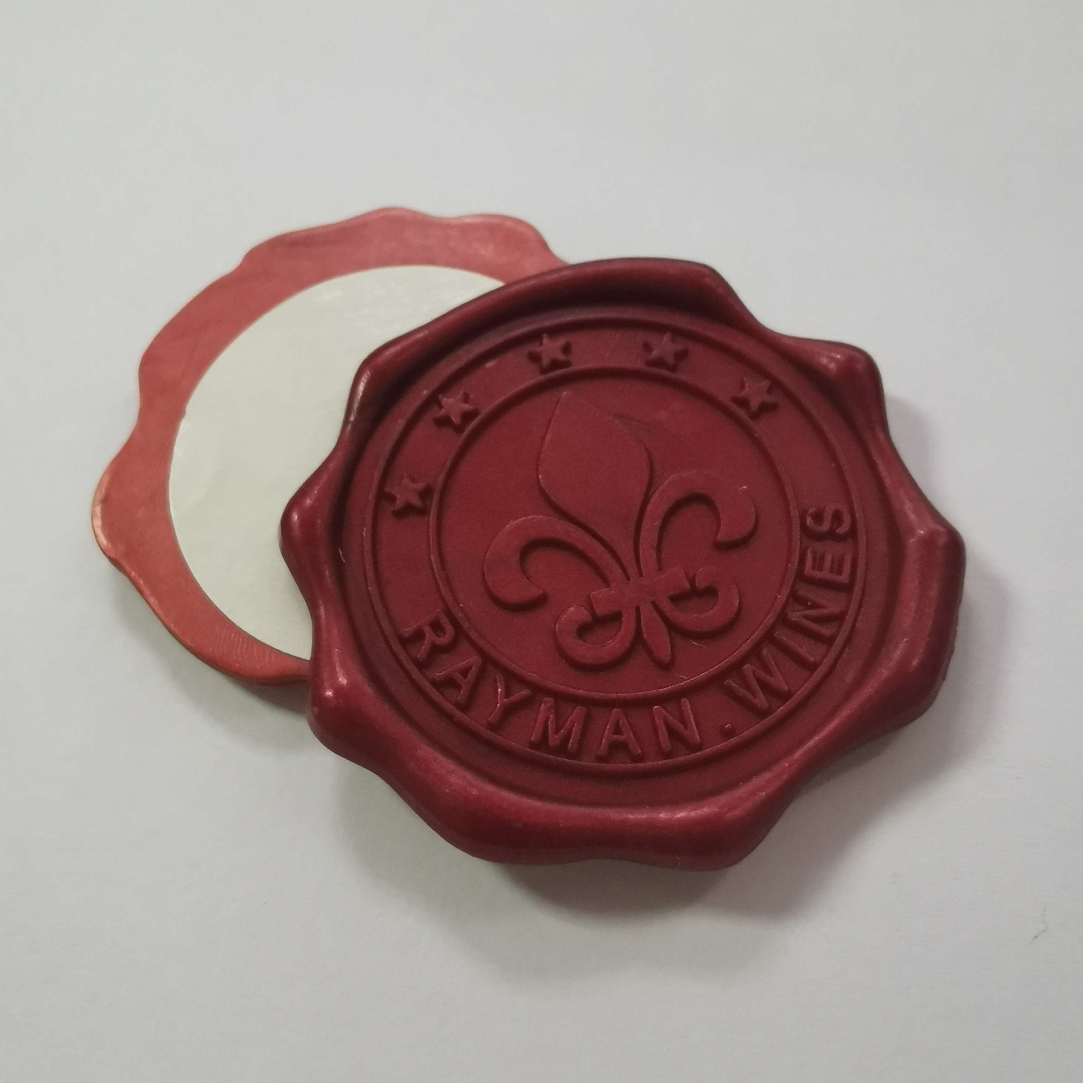 Wholesale adhesive letters custom mini stickers customized logo self-adhesive 3d wax seal stamp sticker
