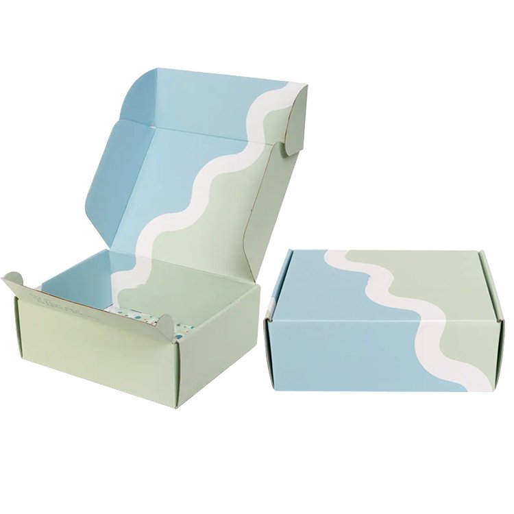 Color packaging box custom source factory lightweight corrugated box express box