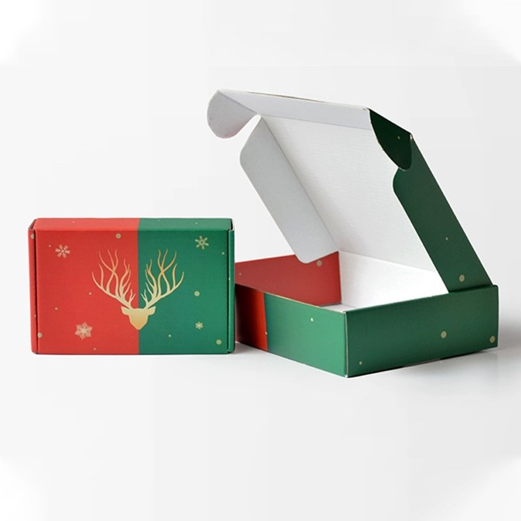 Color packaging box custom source factory lightweight corrugated box express box