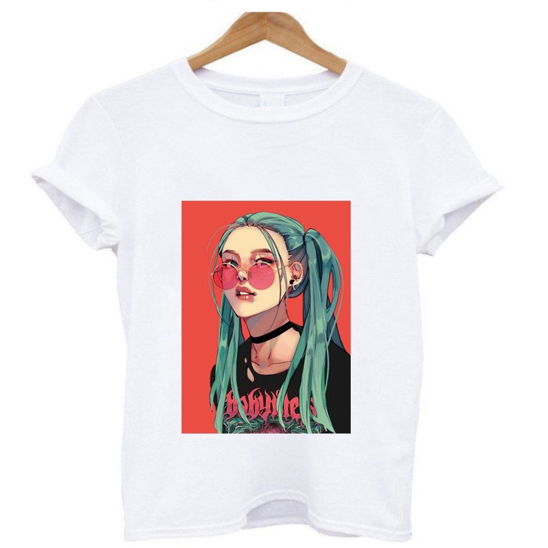 Heat-sensitive Patches Applique on Clothes Woman T-shirt Iron on Transfers Fashion Urban Girl Stripes Garment Durable 1PCS Y1221