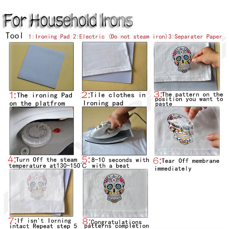 Heat-sensitive Patches Applique on Clothes Woman T-shirt Iron on Transfers Fashion Urban Girl Stripes Garment Durable 1PCS Y1221