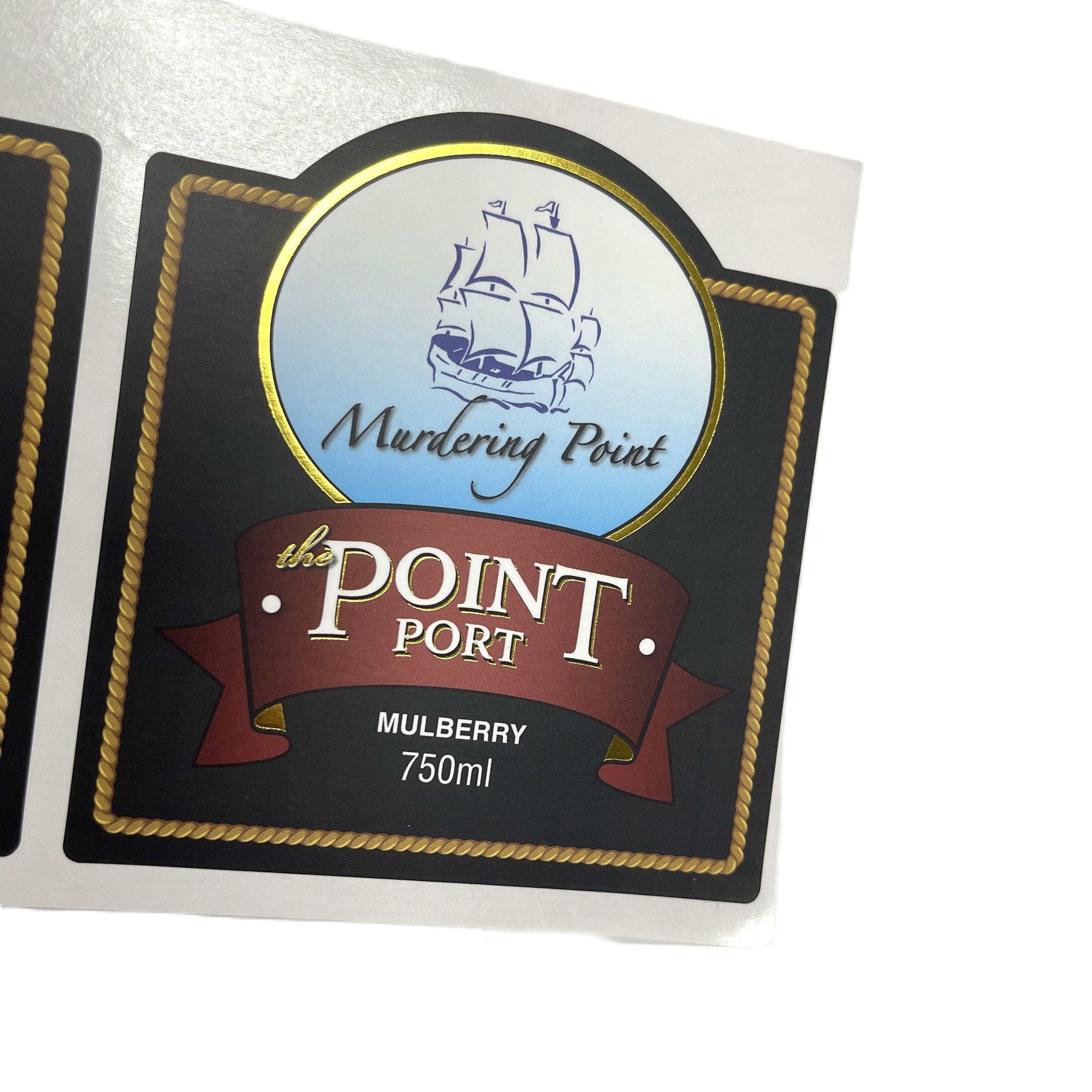 Professional Customized Red Wine Labels and Glass Bottle Stickers for Food and Tea Use