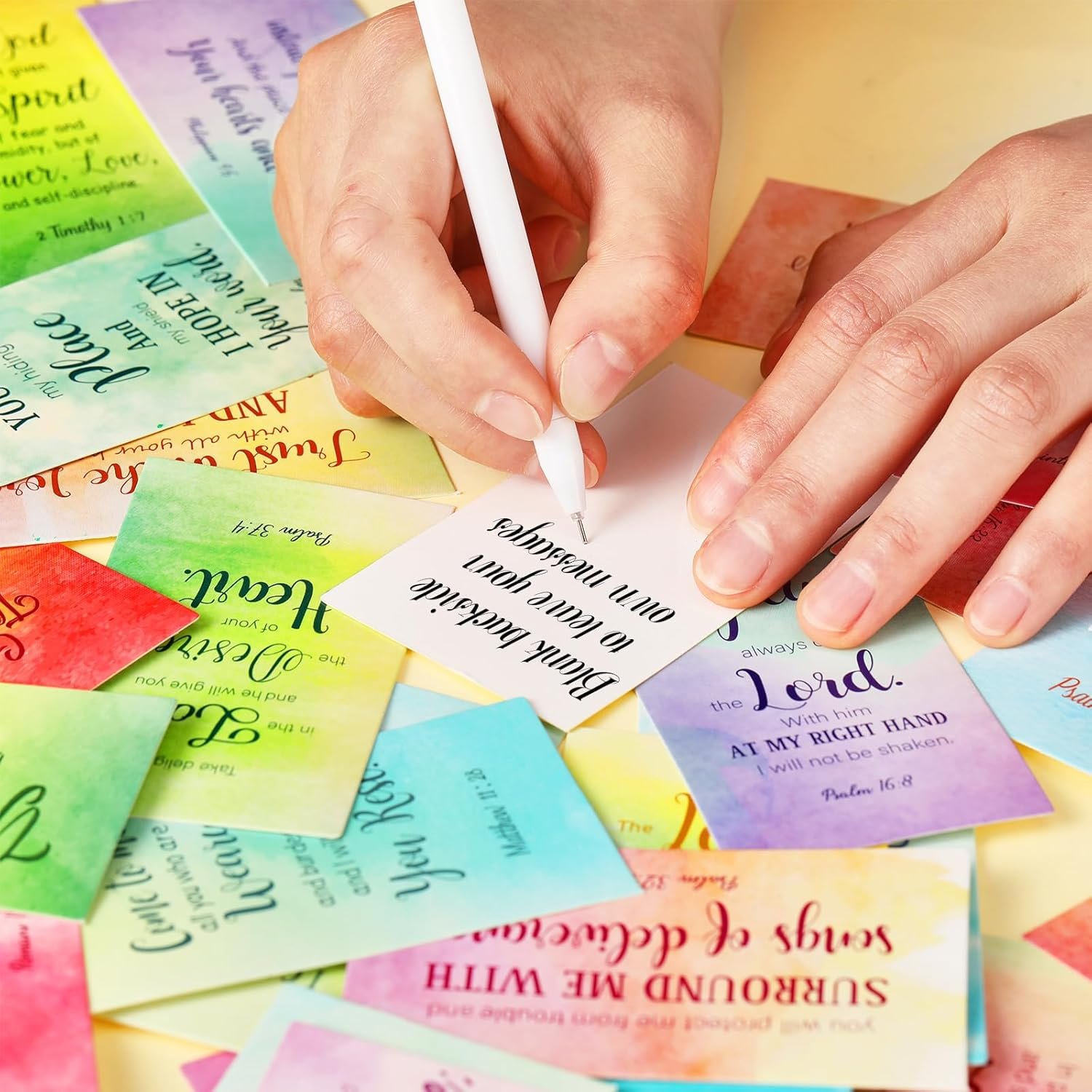 Inspirational Scripture Cards Religious Cards Christian Motivational for Women Men Christmas Gifts