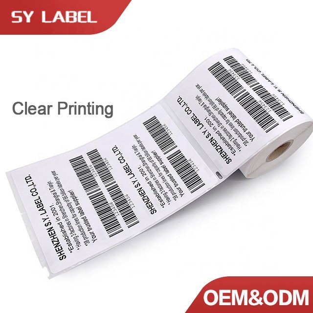 Hot Sale 4x6 S0904980 WaterProof Adhesive Thermal Express Permanent Direct Thermo Label Sticker Apply to Dymo Label Printers