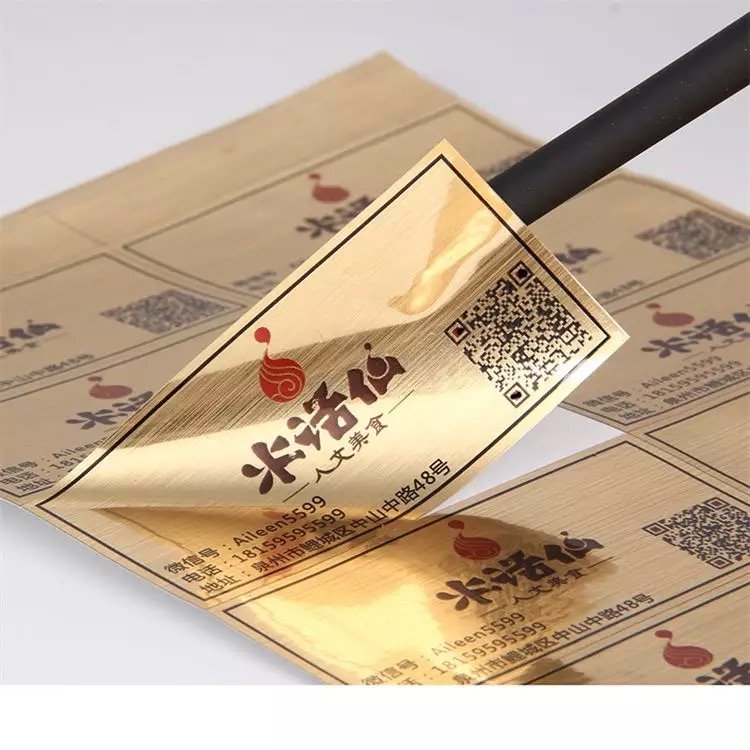 Wholesale Custom Label Sticker Good Quality Packing Label Sticker Printing Hot Selling Cosmetic Labels Stickers For Sale