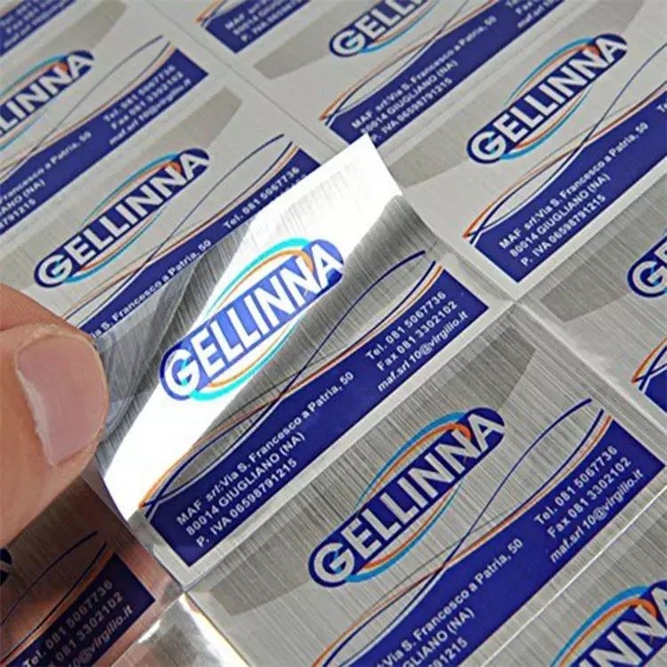 Wholesale Custom Label Sticker Good Quality Packing Label Sticker Printing Hot Selling Cosmetic Labels Stickers For Sale