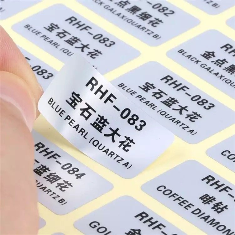 Wholesale Custom Label Sticker Good Quality Packing Label Sticker Printing Hot Selling Cosmetic Labels Stickers For Sale