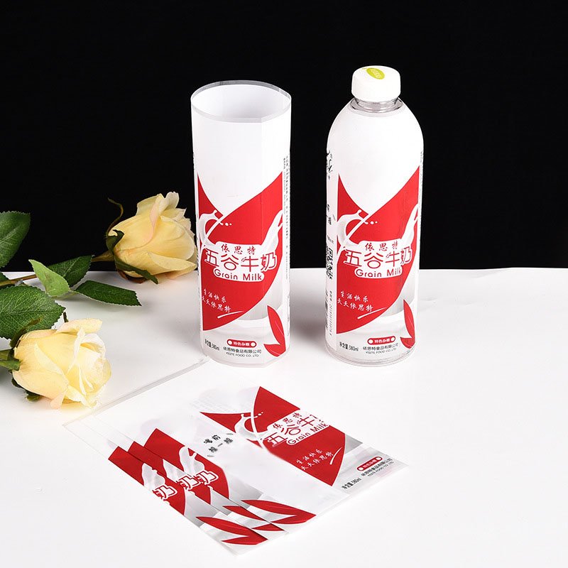 Low MOQ Packaging Custom Printing High Quality Product Certification Durable Waterproof Shrink Bottle Sleeve Label Shrink Label
