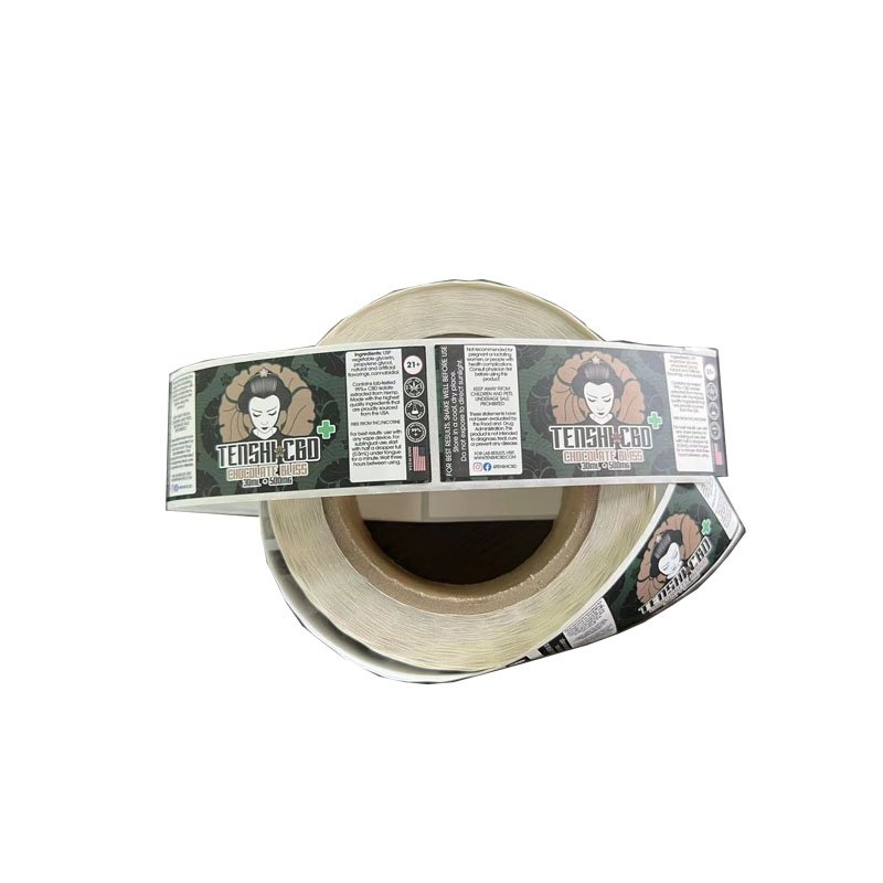 Label Wholesale Adhesive Sticker Custom Design Die Vinyl Printing Adhesive Waterproof Label Stickers