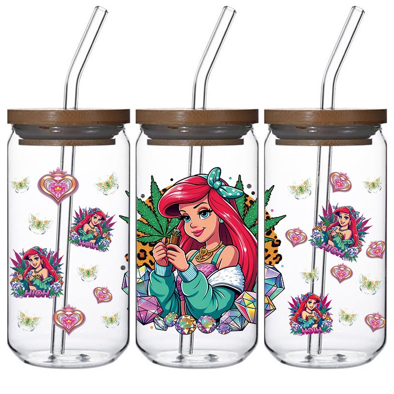 Wholesale Low Price UV DTF Cup Wraps 16oz Anime Designs Custom Transfers Sticker uv dtf libby wrap sticker for cups sticker