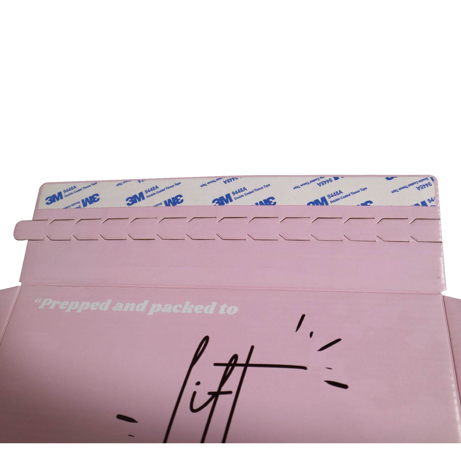 LOW MOQ Corrugated Recyclable Custom Logo Pink Gift Packaging Paper Postal Paper Mailing Shipping Boxes for Small Business