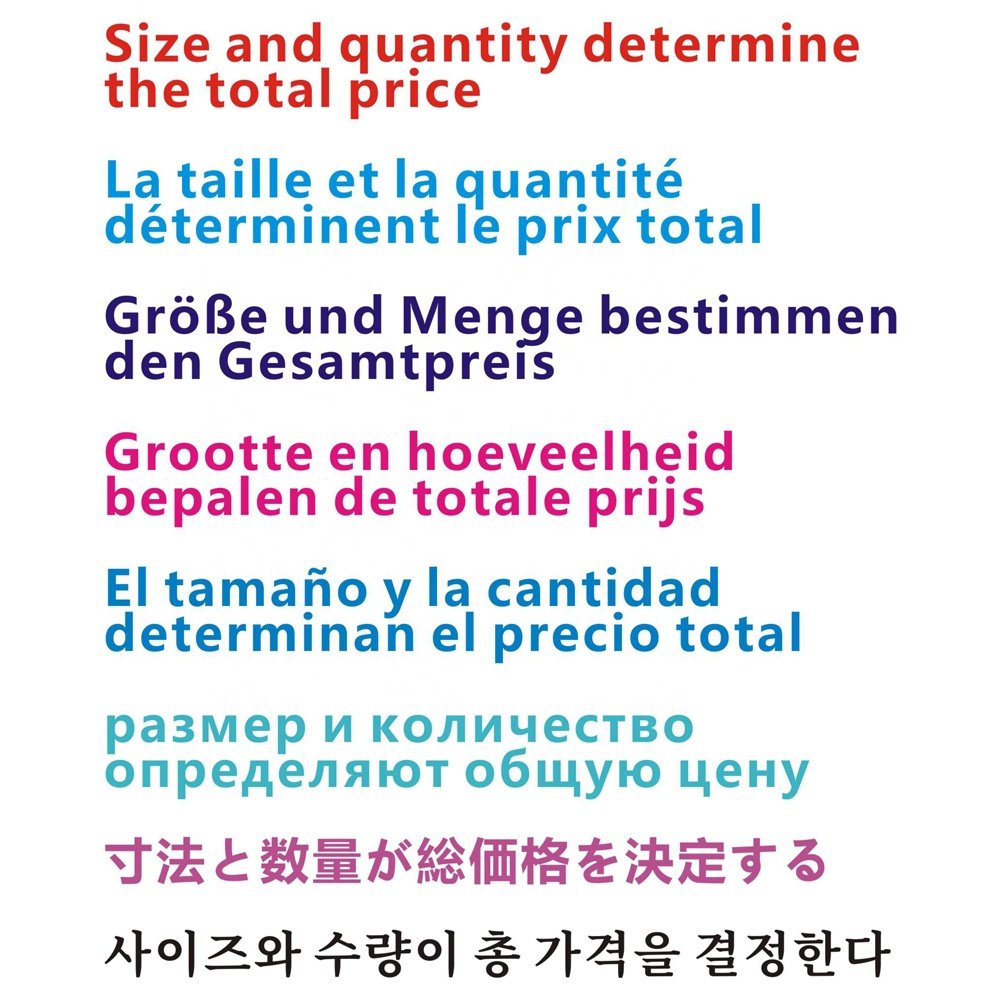 Name Metal 3D transfer sticker personalized packaging custom text logo multiple colors for easy tearing
