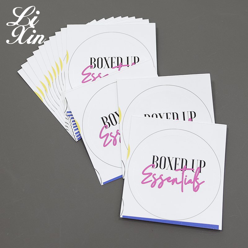 Customized color printing round stickers Small size Die cut stickers Logo custom Thank you stickers
