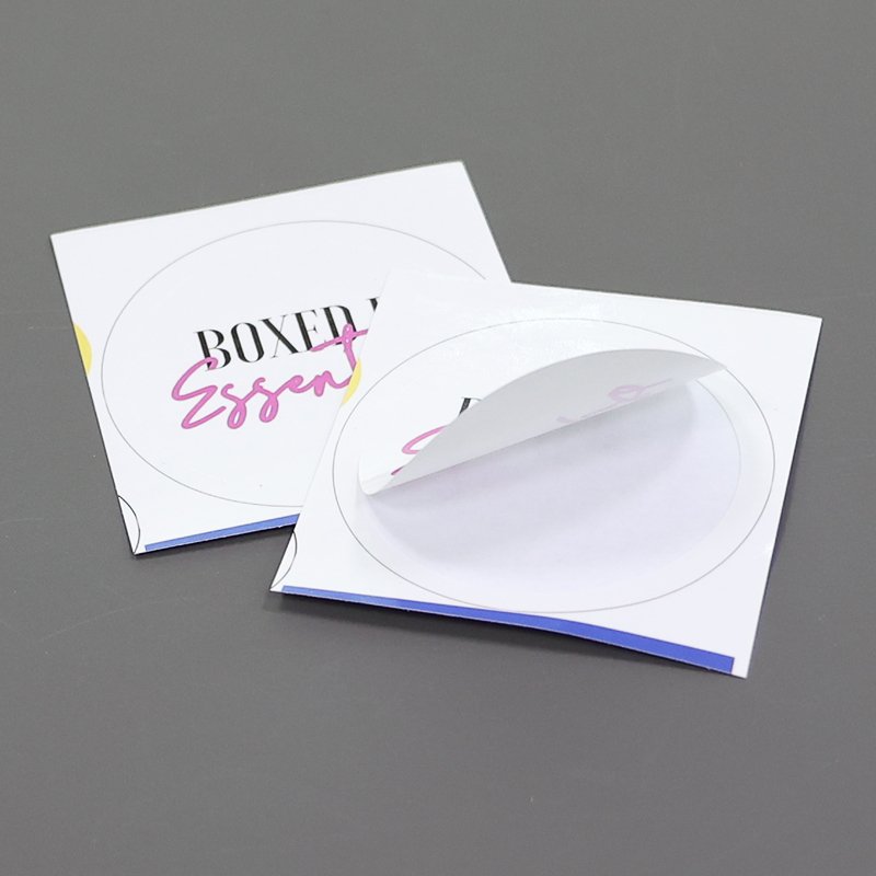 Customized color printing round stickers Small size Die cut stickers Logo custom Thank you stickers