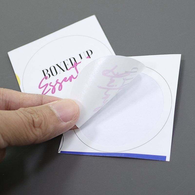 Customized color printing round stickers Small size Die cut stickers Logo custom Thank you stickers
