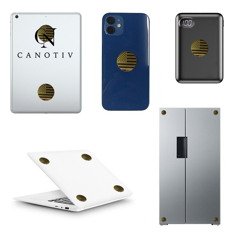 Silicone Quantum Shield Energy Bio Sticker Women Pregnant anti radiation Mobile phone Protection Sticker