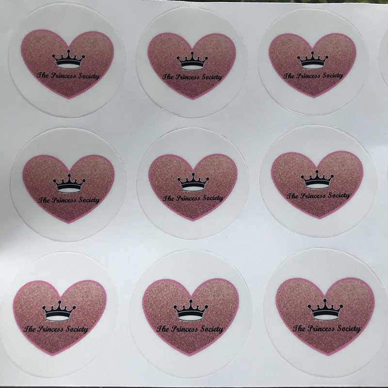 Custom Printing Lipstick Tubes Makeup Beauty Cosmetics Clear Sticker Sheet Lip Gloss Private Bottle Label