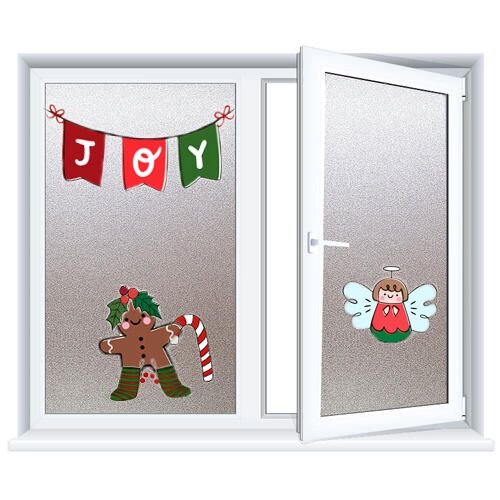 Festive Best Selling New Customizable Cute Pattern Sticker Vinyl Window Mirror Wall Stickers