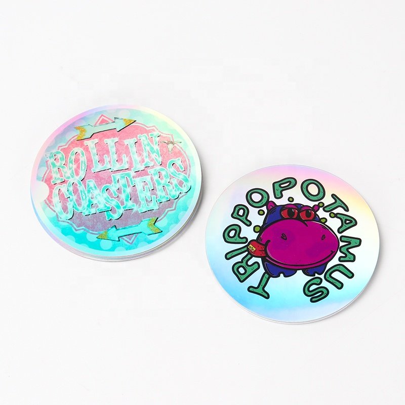 High quality custom printing vinyl slap sticker new design kid stickers anime holographic sticker