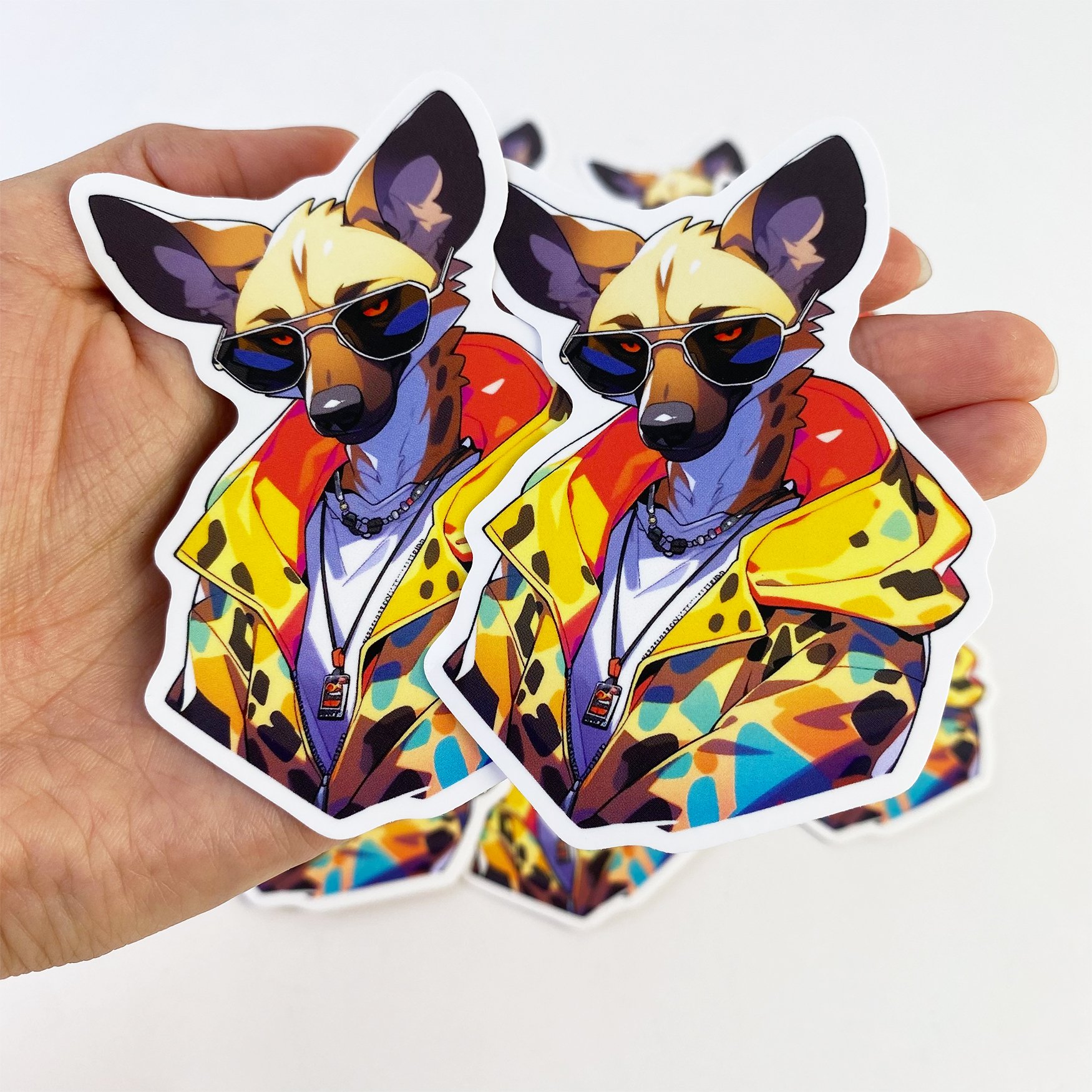 Custom Die Cut Vinyl Stickers Printing Adhesive Waterproof Pvc Label Logo Sticker Custom Design Cartoon Sticker for Kids