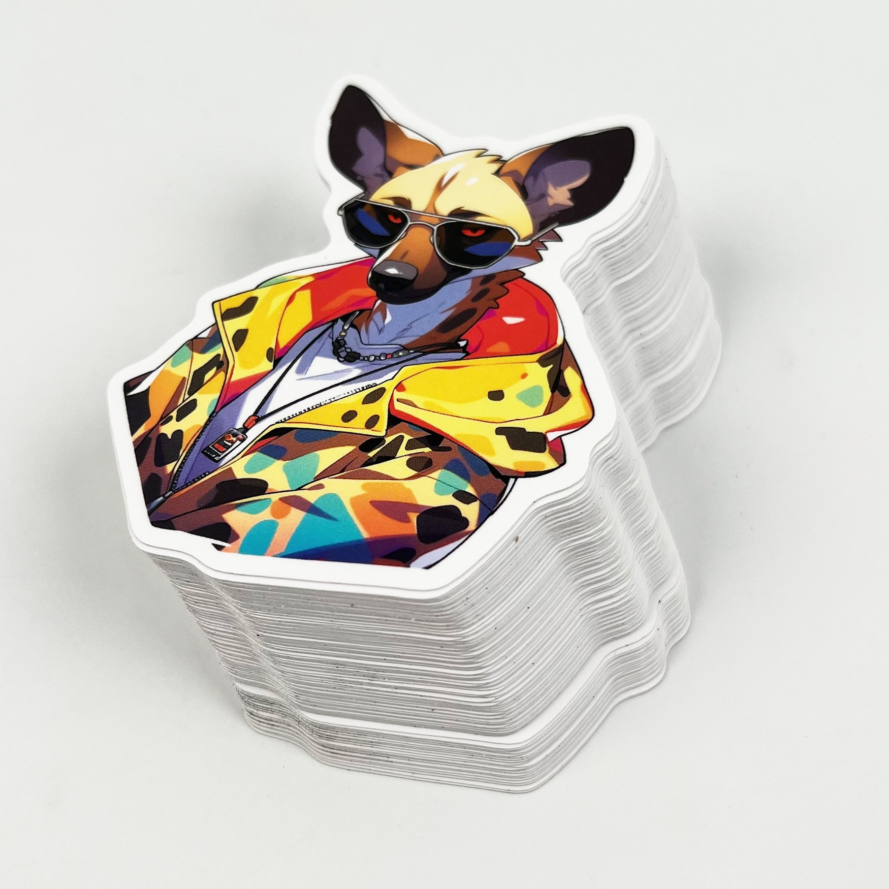 Custom Die Cut Vinyl Stickers Printing Adhesive Waterproof Pvc Label Logo Sticker Custom Design Cartoon Sticker for Kids