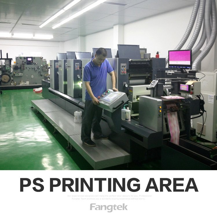 Customized direct thermal label roll thermal transfer label sticker for tsc printer