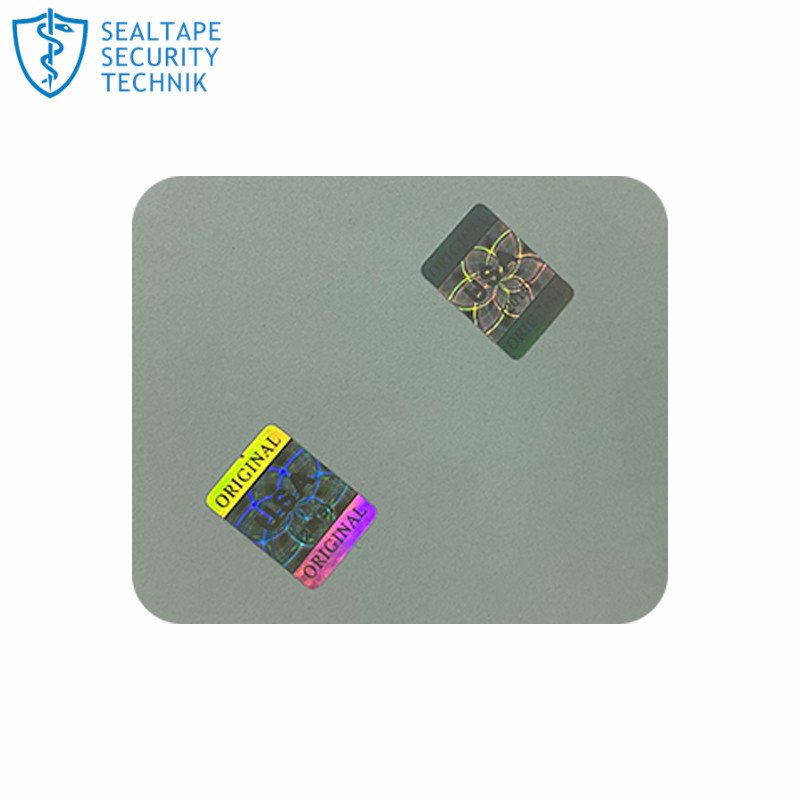 3D Laser Certificate Microsoft Vinyl Custom Barcode Serial Number Printing Hologram Stickers Roll