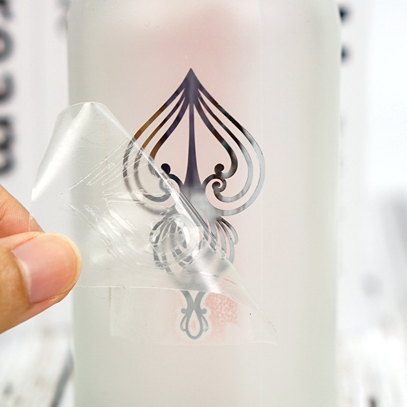 Multiple Use Custom Transparent 3d Logo Permanent Waterproof Uv Resistant Transfer Labels Vinyl Transfer Stickers
