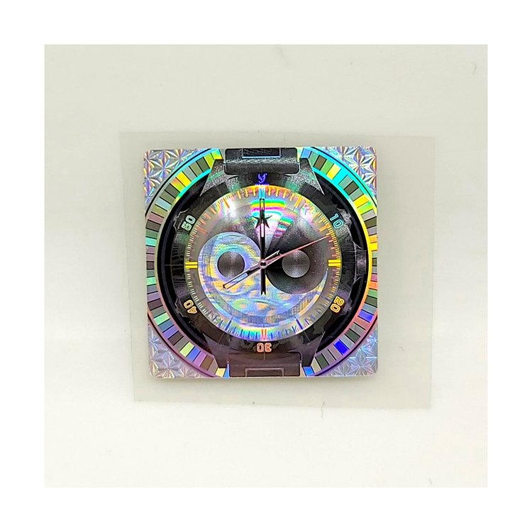 Custom Embossed Gold Stamping Original Authentic Hologram Sticker Die Cut Sticker Hologram Label