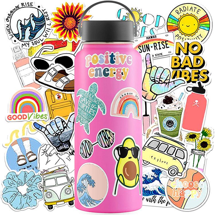 Custom Waterproof Anime car vinyl die cut sticker Animal sticker for Laptop Luguage Skateboard Kids scrapbook