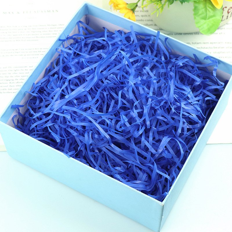 Box filling Packing Manufacturers Wholesale Natural Paper Shreded Paper Grass for Gift Box Filling