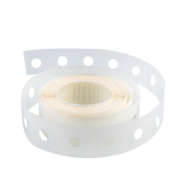 TOPTAC clear pvc material reinforcements rings stickers